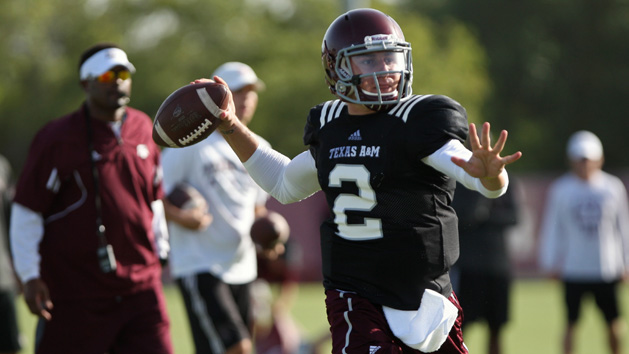 NCAA Football: Texas A&M-Practice