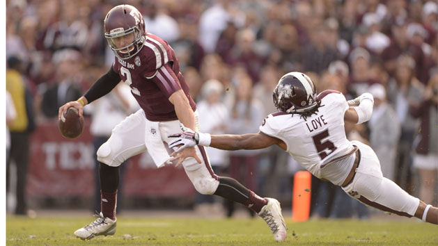 NCAA Football: Mississippi State at Texas A&M