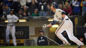 Brewers beat Rockies on walk-off sac-fly