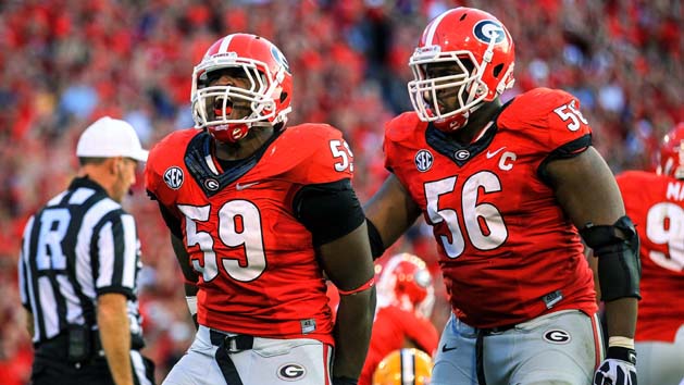 NCAA Football: Louisiana State at Georgia