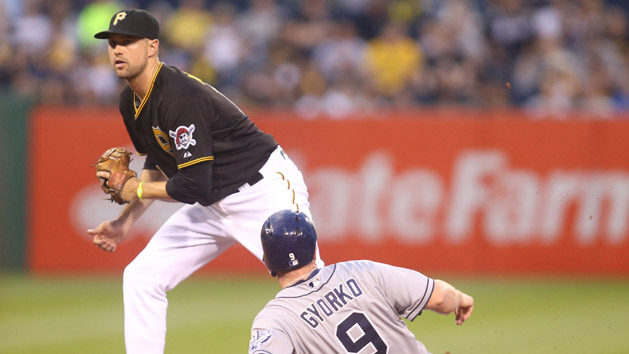 The loss of Jordy Mercer is a blow to the Pirates. (Charles LeClaire-USA TODAY Sports)