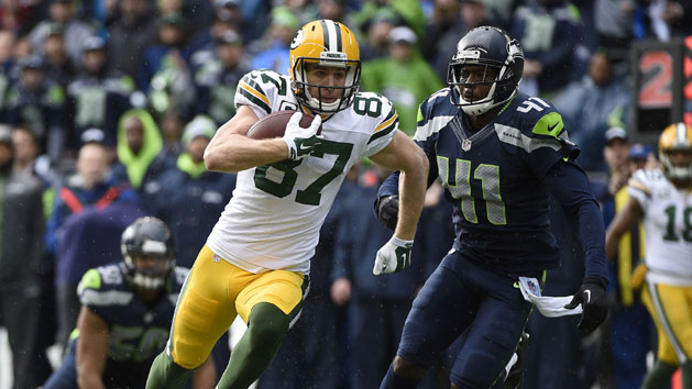 The return of Jordy Nelson (87) will be big for the Packers. Photo Credit: Kyle Terada-USA TODAY Sports