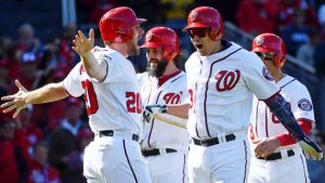 Lobaton longball helps Nationals even NLDS