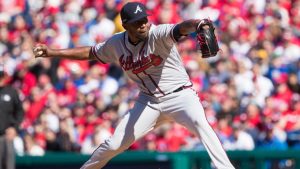 Hot Braves to face cold Rockies in Denver