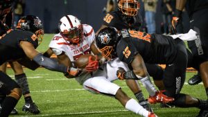 Oklahoma State visits TCU with Big 12 title in sight