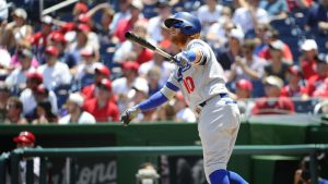 Turner homers twice to hand Strasburg first loss