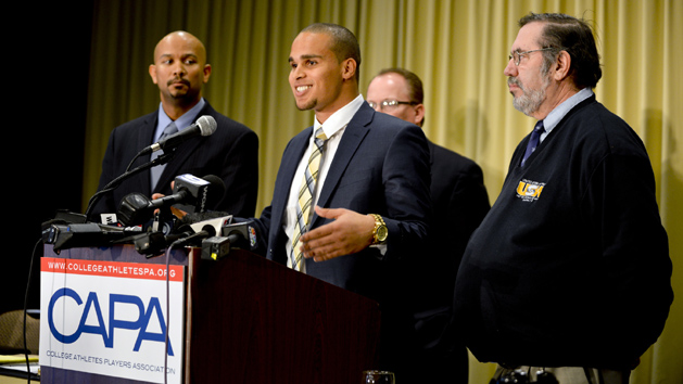 NCAA Football: New College Athletes Players Association-Press Conference