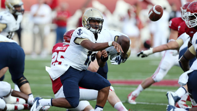 NCAA Football: Navy at Indiana