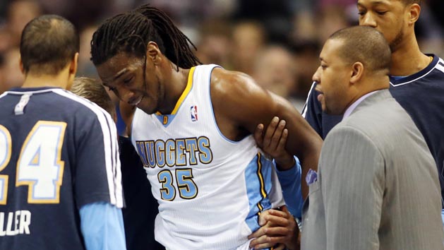 NBA: Portland Trail Blazers at Denver Nuggets