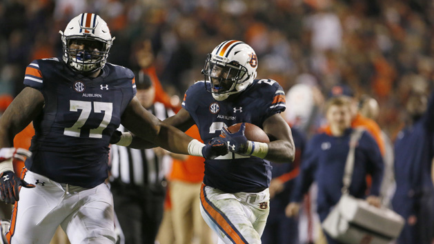 Kerryon Johnson is off to the NFL. Photo Credit: John Reed-USA TODAY Sports