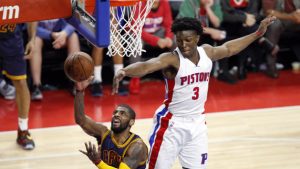 Cavs sweep Pistons behind Irving’s hot shooting