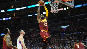 Cavs’ James (strep throat) questionable vs. Bucks