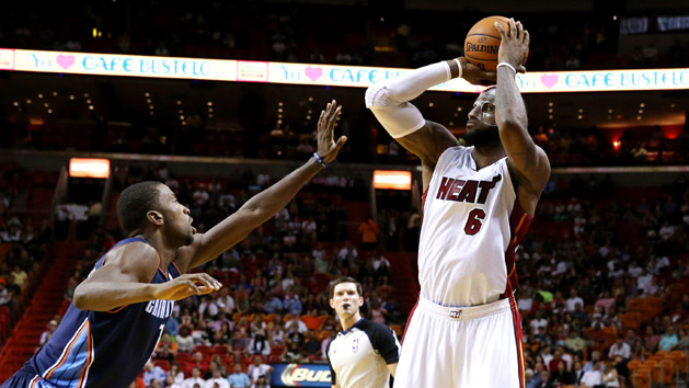 NBA: Charlotte Bobcats at Miami Heat