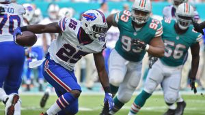 Bills RB McCoy sits with sore hamstring