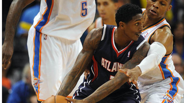 NBA: Atlanta Hawks at Oklahoma City Thunder