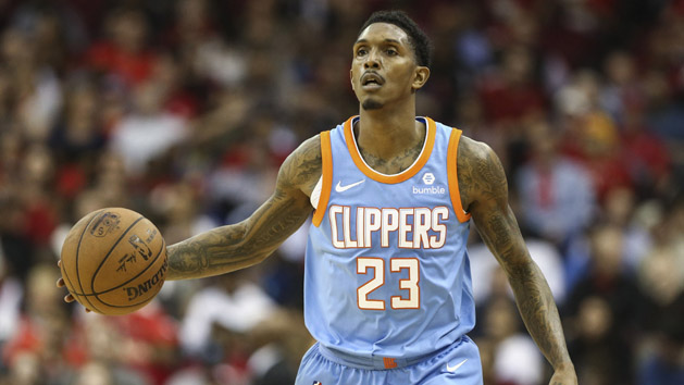 Mar 15, 2018; Houston, TX, USA; LA Clippers guard Lou Williams (23) dribbles the ball during the third quarter against the Houston Rockets at Toyota Center. Photo Credit: Troy Taormina-USA TODAY Sports