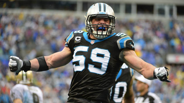 Luke Kuechly is the star of a tough Carolina defense. (Bob Donnan-USA TODAY Sports)