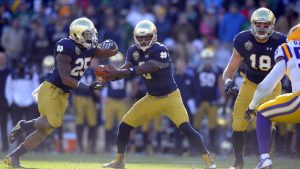 Zaire, Kizer to share Irish QB duties in opener
