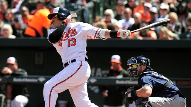 Manny Machado (13) leads a powerful Baltimore offense. Photo Credit: Evan Habeeb-USA TODAY Sports