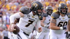 Missouri suspends QB Mauk for rest of season