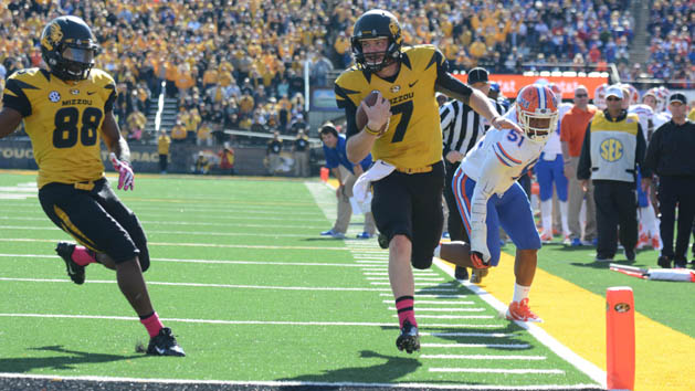 NCAA Football: Florida at Missouri