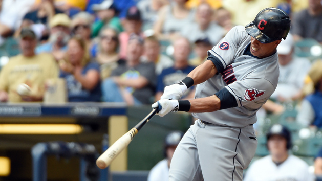 Michael Brantley will head back to the DL. Photo Credit: Benny Sieu-USA TODAY Sports