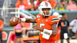 Miami QB Perry will start vs. No. 20 Virginia