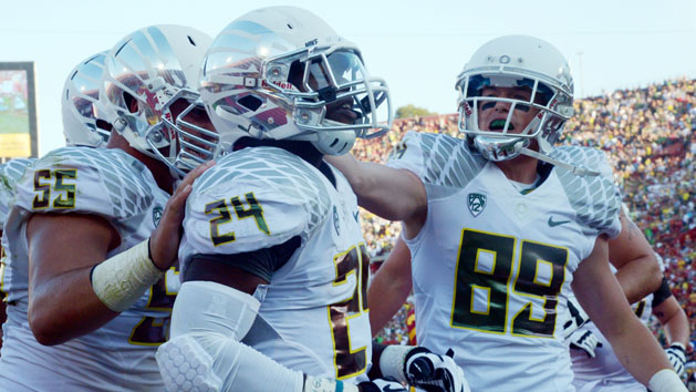 NCAA Football: Oregon at Southern California