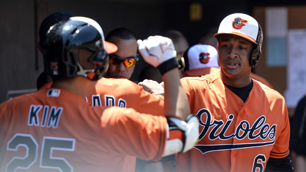 Baltimore Orioles second baseman Jonathan Schoop (6) helped the Orioles sweep away the Rays over the weekend. Photo Credit: Tommy Gilligan-USA TODAY Sports
