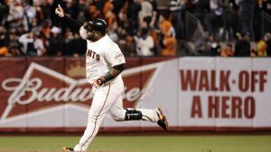 Sandoval’s three homers lead Giants Game 1 rout