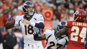 Manning back at Broncos practice