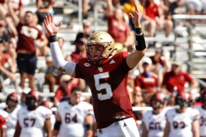 Boston College QB Phil Jurkovec to return in 2022