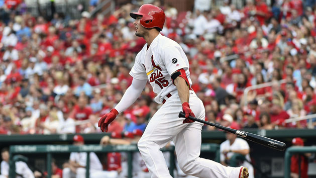Randal Grichuk (15) is headed to the DL. (Jasen Vinlove-USA TODAY Sports)