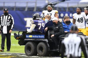 Ravens lose LT Stanley to season-ending ankle injury