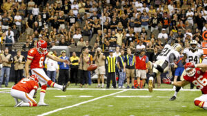 Succop’s six field goals sink 0-3 Saints