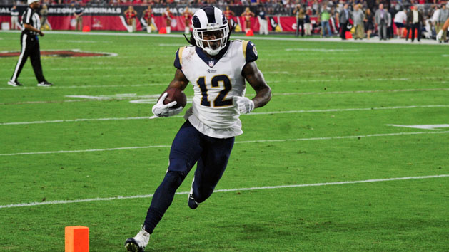 Sammy Watkins will give Cam Newton another weapon to throw to. Photo Credit: Matt Kartozian-USA TODAY Sports