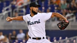 Marlins, RHP Alcantara agree to $55M extension