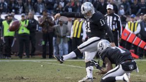 Report: K Janikowski finished with Raiders