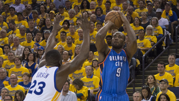 Serge Ibaka was traded from Oklahoma City to Orlando. Photo Credit: Kyle Terada-USA TODAY Sports