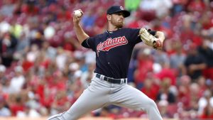 Cleveland backs Bieber for opener vs. Kansas City