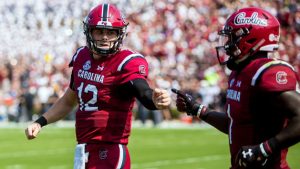 Reports: South Carolina QB Bentley suffers foot injury