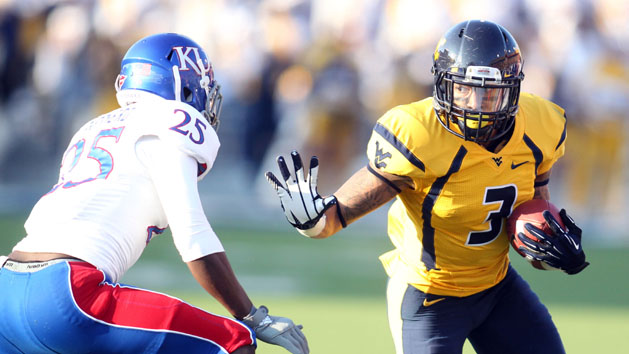 NCAA Football: Kansas at West Virginia