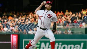 Nationals’ Strasburg scratched from Saturday start