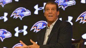 Ravens owner denies pressuring Goodell on Deflategate