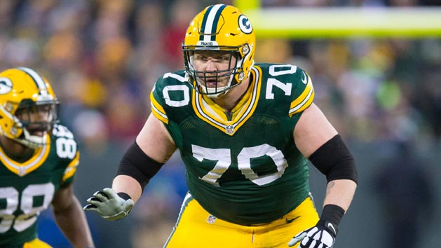 Dec 11, 2016; Green Bay, WI, USA; Green Bay Packers guard T.J. Lang (70) during the game against the Seattle Seahawks at Lambeau Field. Green Bay won 38-10. Photo Credit: Jeff Hanisch-USA TODAY Sports