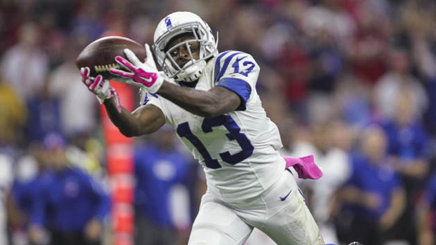 T.Y. Hilton was sensational in the Colts win over the Texans. (Troy Taormina-USA TODAY Sports)