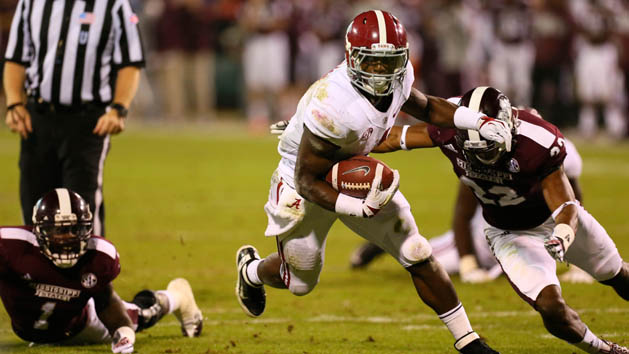 NCAA Football: Cowboys Classic-Alabama vs Michigan
