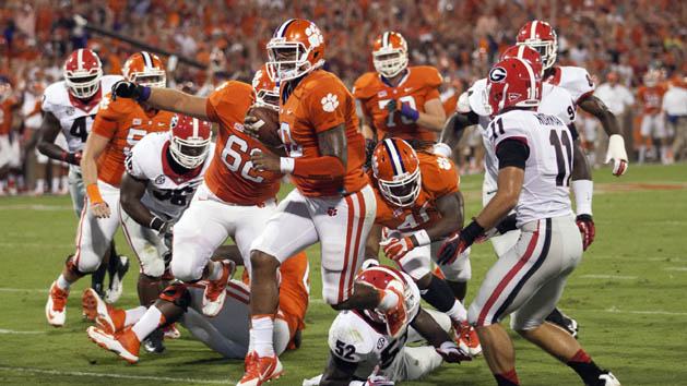 NCAA Football: Georgia at Clemson