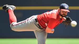 Nats top Brewers to snap skid