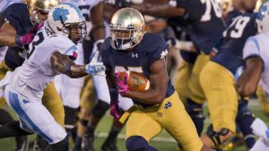 Notre Dame outscores North Carolina in wild one
